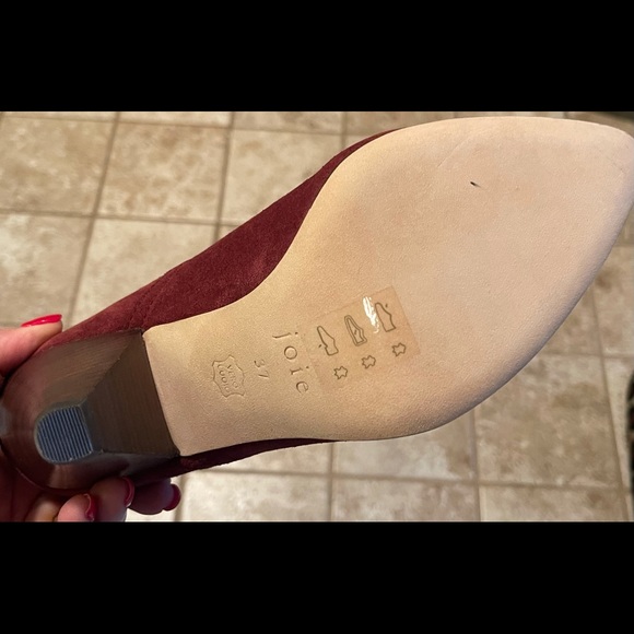 BNWOT Burgundy Joie Gabbissy Boots - Picture 2 of 3